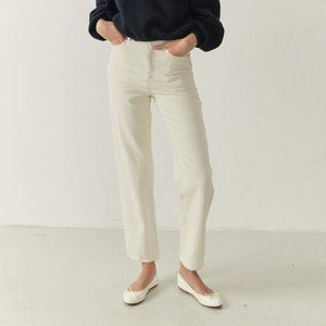 WOMEN'S ECRU JEANS